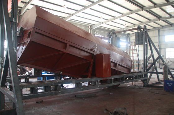 ซื้อ Large Size Rock And Roll Rotational Moulding Machine Hot Air Circulation การผลิตออนไลน์