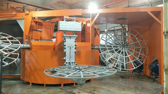 ซื้อ Automatic forming machine controlled by PLC  Automatic Energy-Saving Rotational Moulding Machine with Two-Station Heating Chamber การผลิตออนไลน์