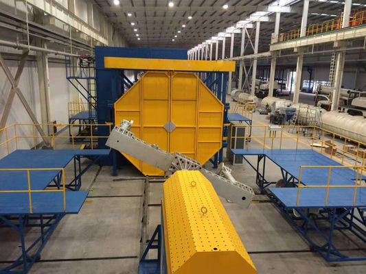 ซื้อ ความเร็วการผลิตสูง 1-8 รอบ / นาที อุปกรณ์หมุนหมุน 2 รถขนส่ง การผลิตออนไลน์