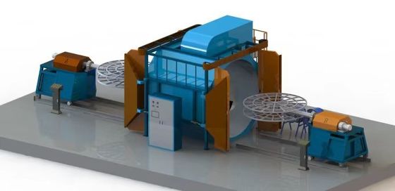 ซื้อ Plastic Product Making Shuttle Rotomolding Machine High Efficiency การผลิตออนไลน์