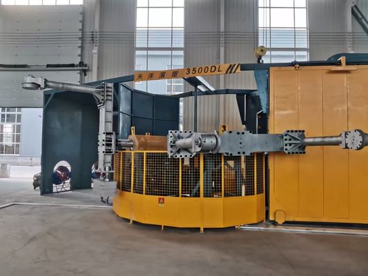 ซื้อ Fast Three Arm Roto Mold Machine Multi Functional การผลิตออนไลน์