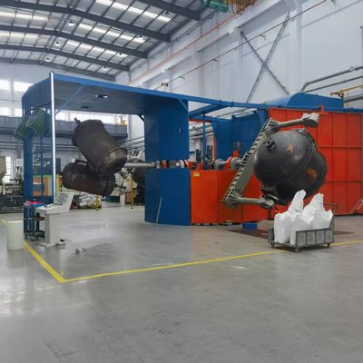 ซื้อ Efficiently Produce Large Storage Tanks and More with Three-Arm Carousel Rotational Molding Equipment การผลิตออนไลน์