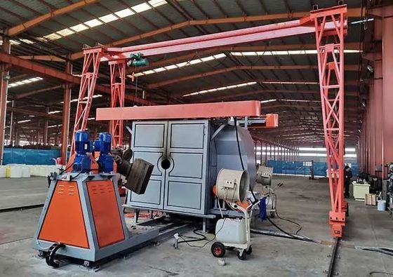 เครื่องจักรโรโตโมลด์แบบชัตเทิลควบคุมด้วย PLC