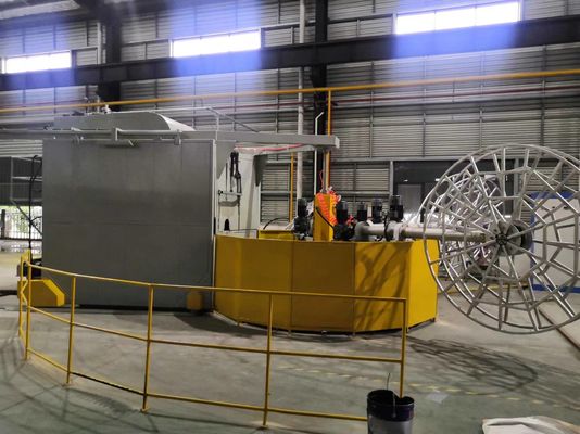 เครื่องจักรโรโตโมลด์แบบหมุนรอบทาวเวอร์แบบชัตเทิล ประสิทธิภาพสูง ยืดหยุ่น