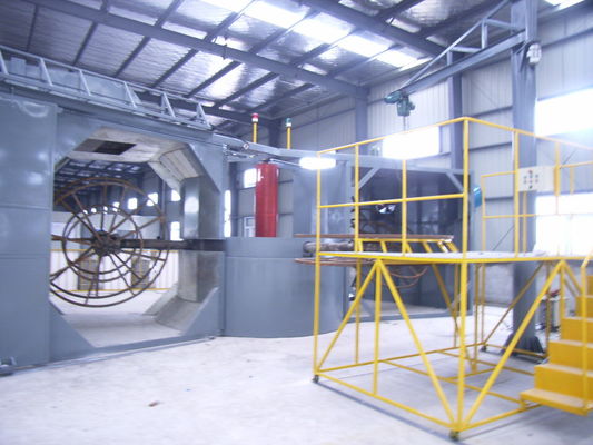 เครื่องจักรโรโตโมลด์ 5 สถานีแบบหอคอย ประหยัดพลังงานประสิทธิภาพสูงสำหรับพลาสติก